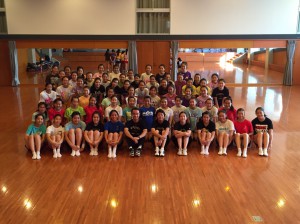 チアリーディングクラブ合宿