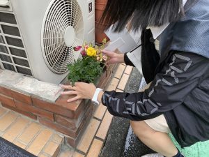 プランターの配達