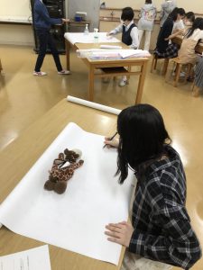 恵泉デーの展示用　掲示物準備