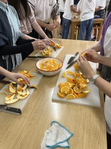 マーマレードづくり