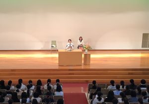 高校の特別礼拝