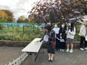 点灯式のようす