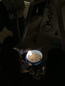 クレーターの実験