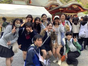 鶴岡八幡宮でさようならの前に