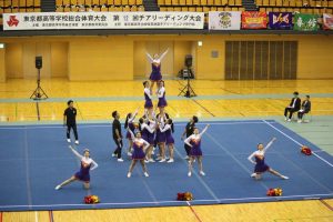 チアリーディングクラブ大会演技①
