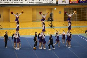 チアリーディングクラブ大会演技②