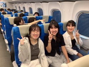 新幹線の中
