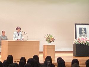 記念礼拝のようす