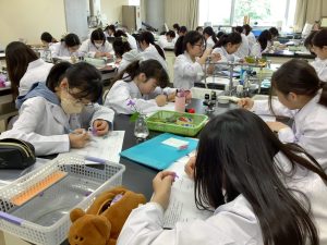 スケッチしているところ２