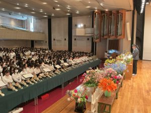 壇上から見たようす